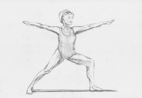 14. Virabhadrasana2 - verkauft