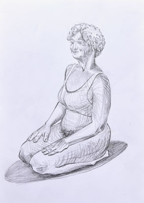 44. Virasana Fersensitz