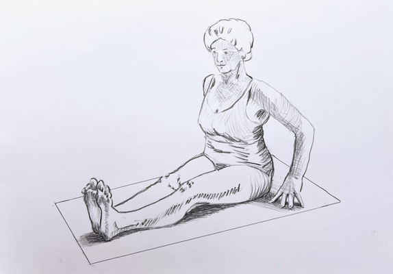 25. Dandasana