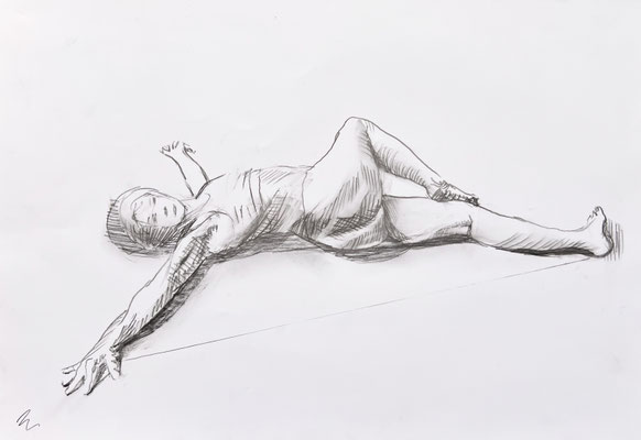 40. Makrasana Variation