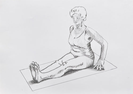 43. Dandasana