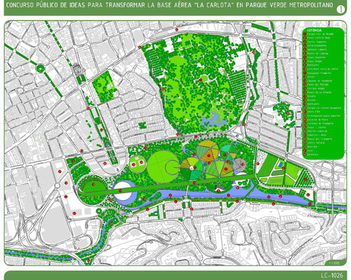 2012 - Plan maestro para un Parque verde en La Carlota