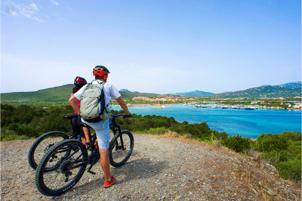 Porto Rotondo-piste ciclabili-Stevasas
