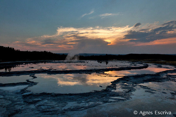 Great Fountain, Lower Geyser Basin, Parc du Yellowstone