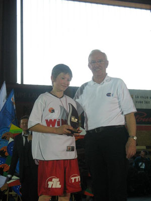 MVP 2012 : Michael Dorn (Bamberg - Allemagne)