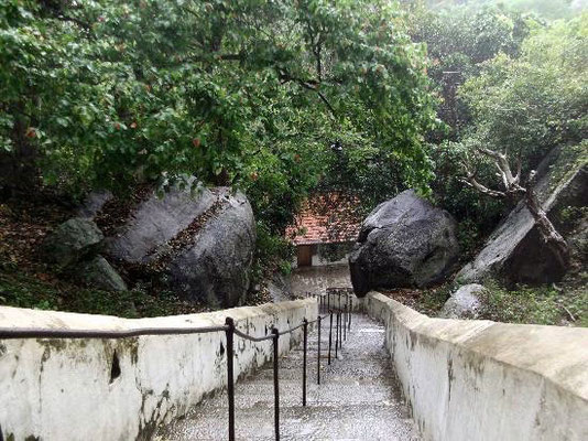 Sri Lanka Felsentempel Mulkirigala bei Tangalle