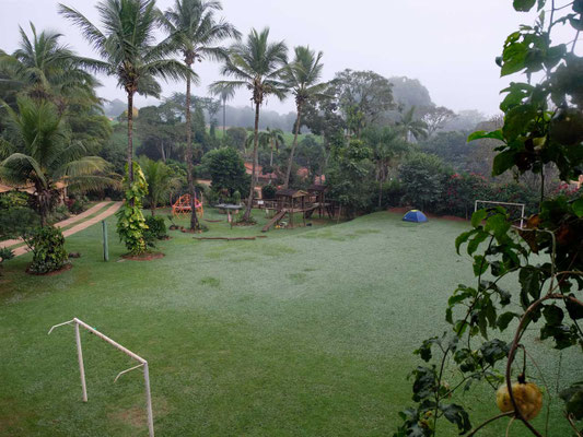 Fußballrasen im Solar Maria Carolina Retreat in Minas Gerais