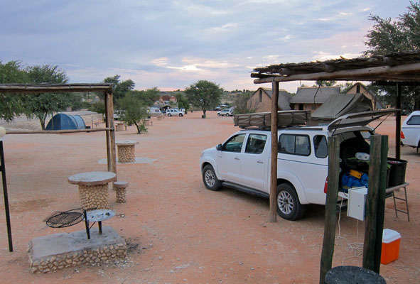 Twee Rivieren Campsite, Kgalagadi Transfrontier Park 