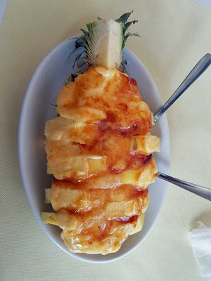 Ananas Dessert Restaurant L'Àncora  Tarragona