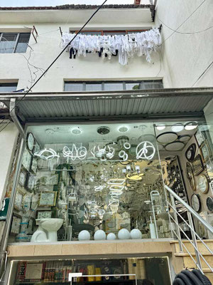 Geschäft Stadt Peshkopi Albanien