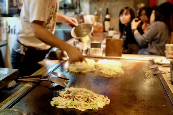 KYOTO authentischens Okonomiyaki restaurant