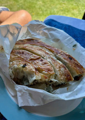 Burek aus der Bäckerei in Žabljak 