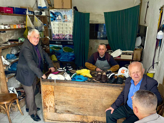 Stadt Peshkopi Albanien