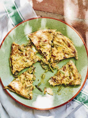 Wilder Spargel-Tortilla José Pizarro Andalusien: Das Kochbuch