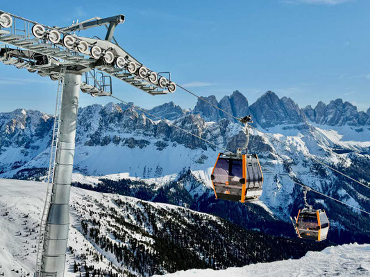 Plosebahn Skigebiet Plose Brixen
