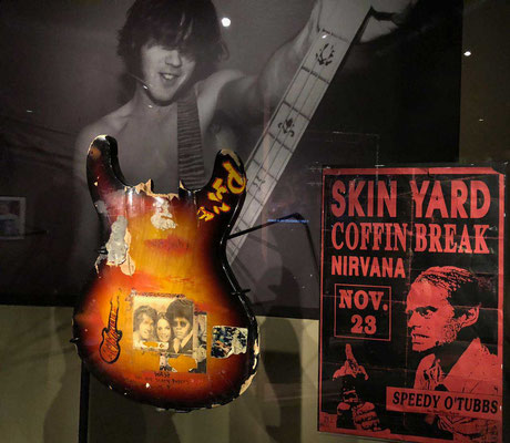 Nirvana E-Gitarre, Museum of Pop Culture Seattle