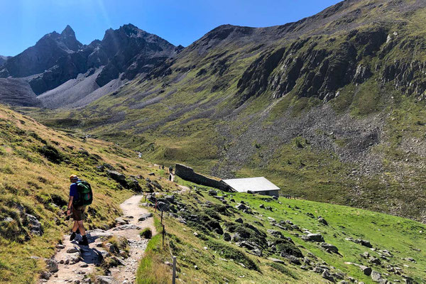 Wanderung von Muottas Muragl bei St. Moritz, Oberengadin