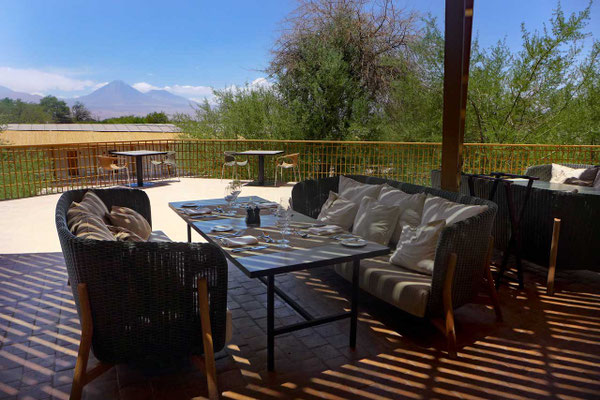 Restaurant-Terrasse, explora Atacama