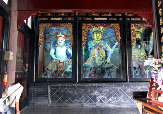 Himmelskönige, Wenshu Tempel in Chengdu