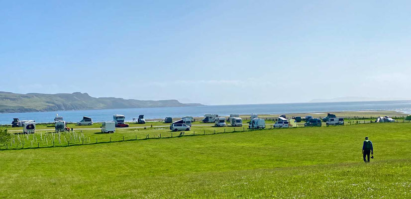 Isle of Skye Glenbrittle Camping 