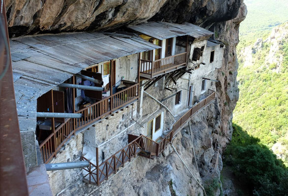 Zimmer mit Balkon, Kloster Prodromou Peloponnes