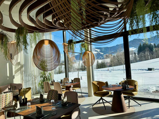 Haubenrestaurant Ess:enz Hotel Puradies Leogang