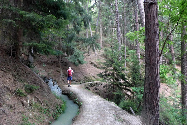 Einfach und schön, die Waalwege im Vinschgau