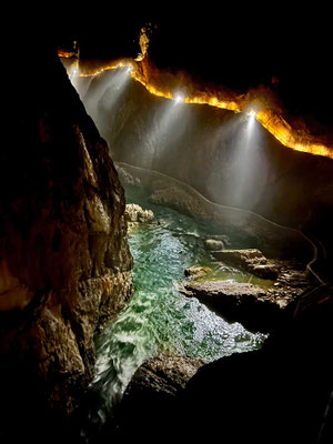 Škocjan-Höhle Canyon Slowenien