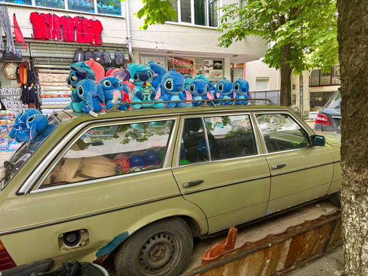 Stadt Peshkopi Albanien