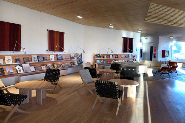 Bibliothek im explora Atacama