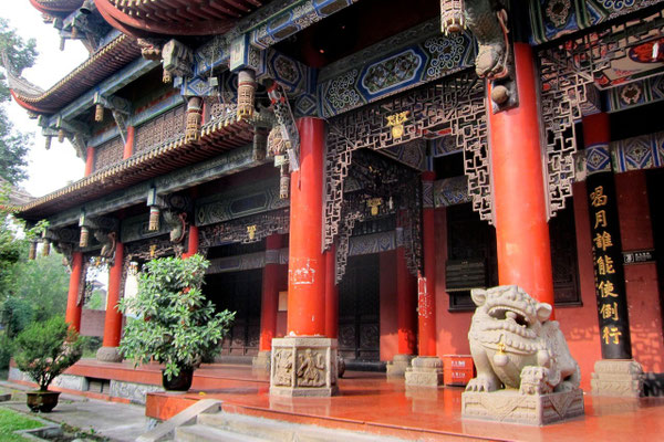Wenshu Tempel in Chengdu