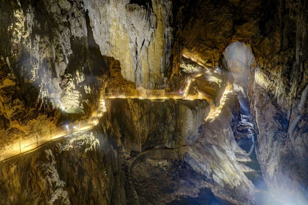 Škocjan-Höhle Canyon Slowenien