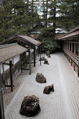 Koyasan Tempelgarten Kongōbuji
