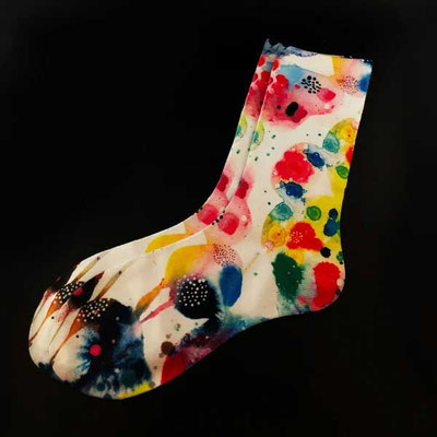 Chihuly Socks Souvenir