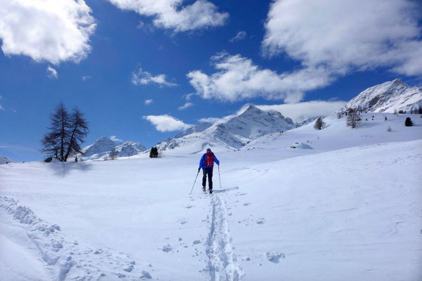 Skitour im Schweizer Engadin / Diavolezza