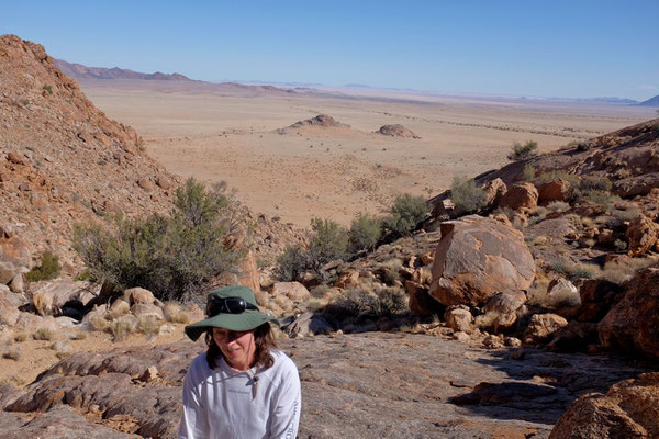 Aufstieg Eagle Trail, Klein-Aus-Vista, Namibia