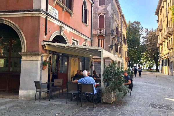 Venedig Restaurant in Castello nahe Biennale