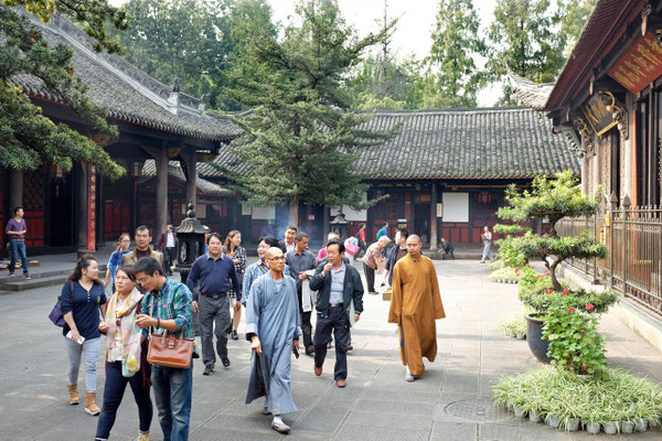 Wenshu Tempel in Chengdu