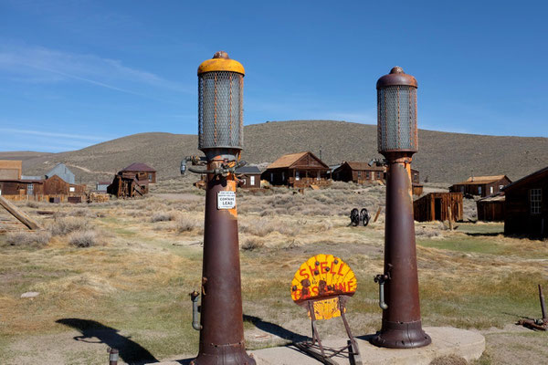 Tankstelle Bodie Ghost Town, State Historic Park California