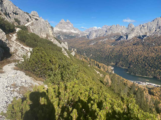 Blick Richtung Drei Zinnen 