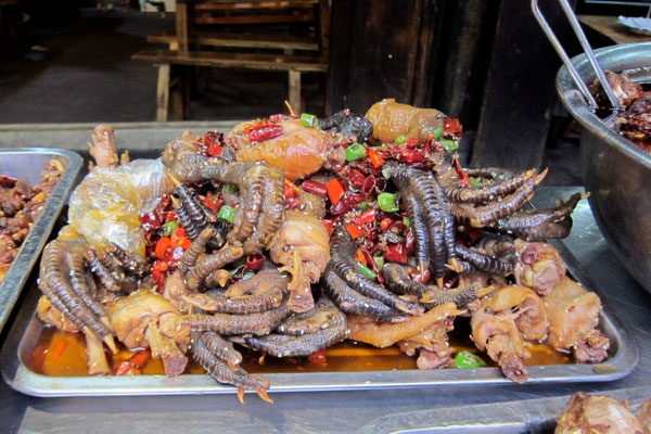 Garküche an der Kuanzhai Ancient Street Chengdu