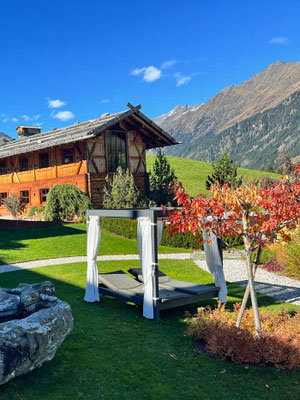 Liegewiese 'Acqua Minera' Hotel Plunhof