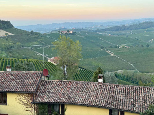 Dorf Novello Weinregion Piemont