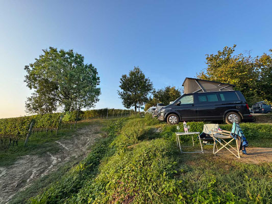 Van-Bereich 'Camping Sole Langhe' Piemont