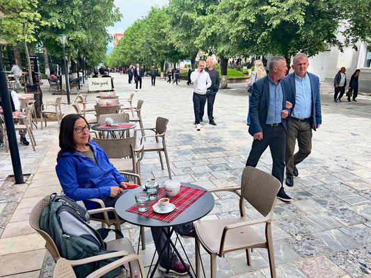 Boulevard Peshkopi Albanien