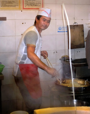 Nudelwerfer, Suppenküche Jinli Food street