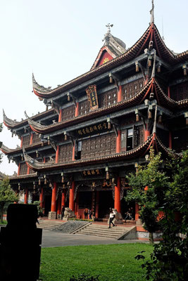 Wenshu Tempel in Chengdu