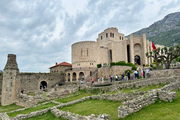Skanderbeg Festung in Kruja