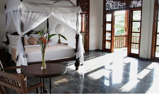 Im Idyll liegende Niyagam House 9km von Galle
