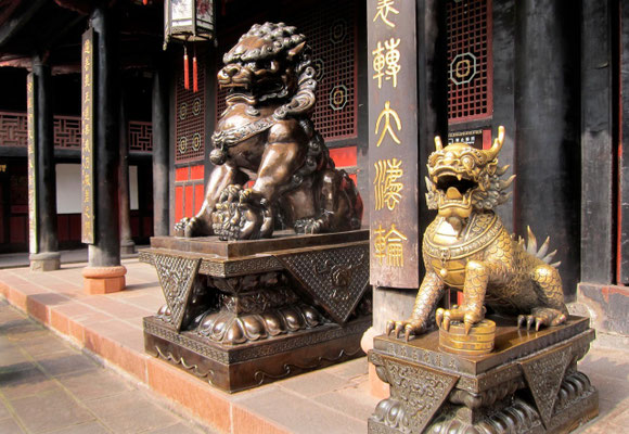 Wenshu Tempel in Chengdu